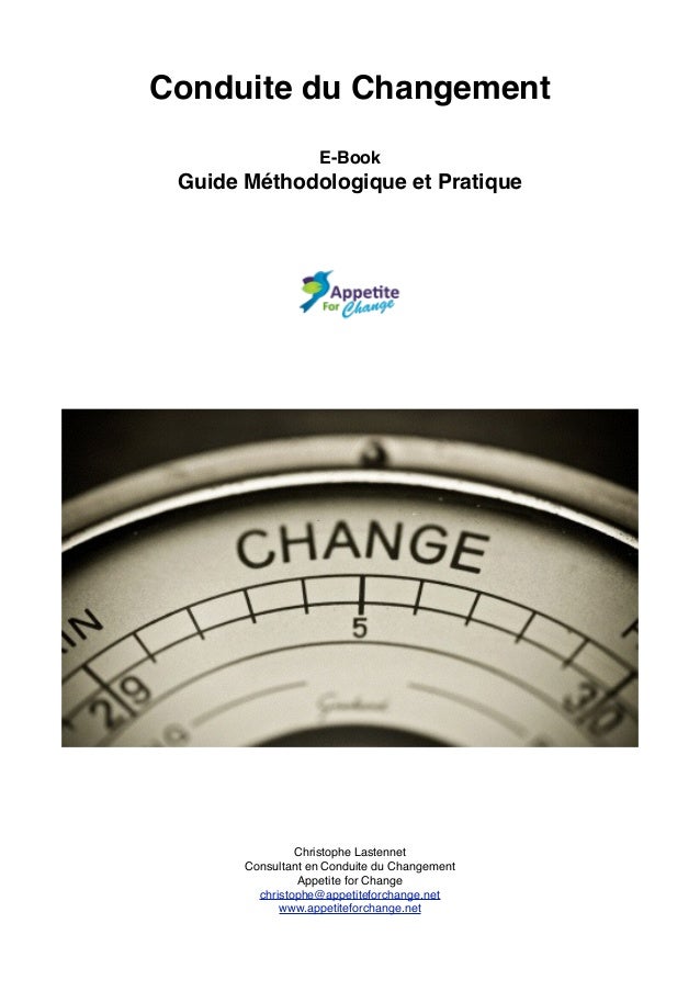 Conduite du Changement Guide Méthodologique