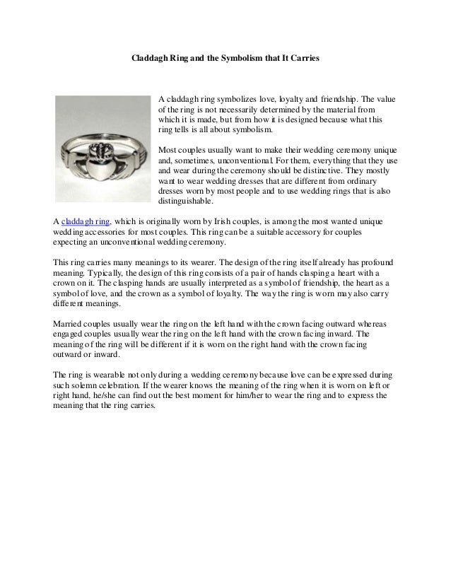 significance of claddagh ring