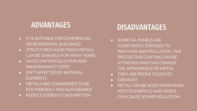 Types of Cladding | PPTX | Woodworking | Arts and Crafts
