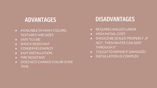 Types of Cladding | PPTX