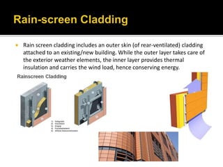 Techniques of cladding available in buildings | PDF