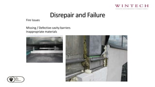 Cladding disrepair presentation | PPTX