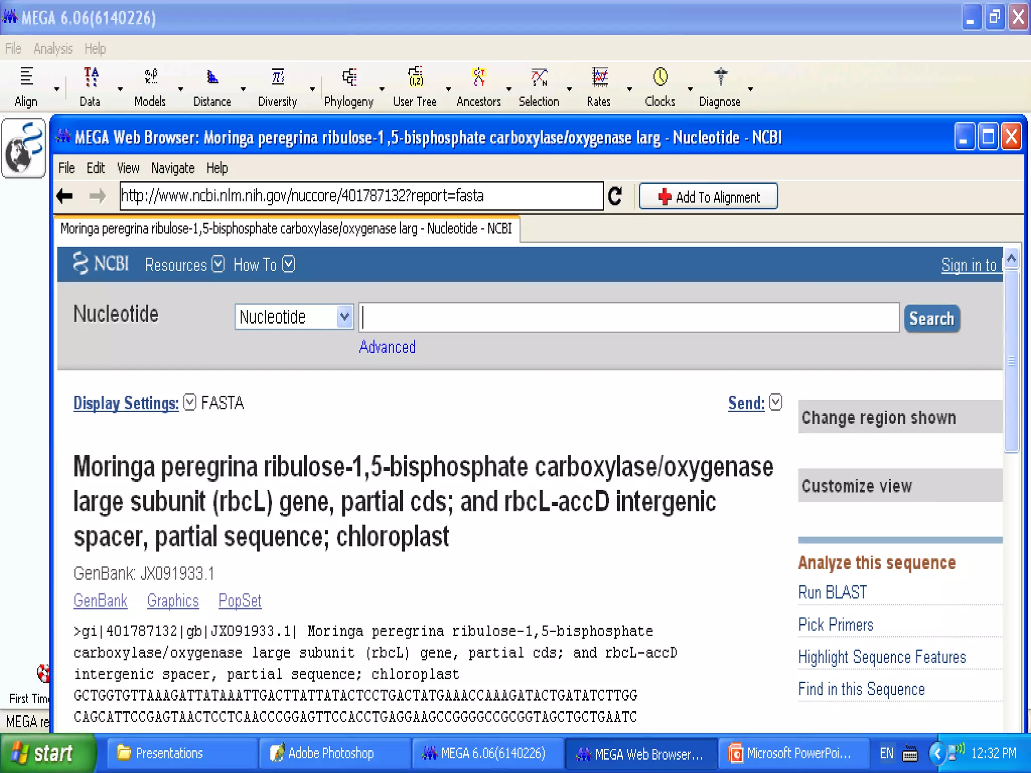 Basics of Cladistic Analysis Workshop