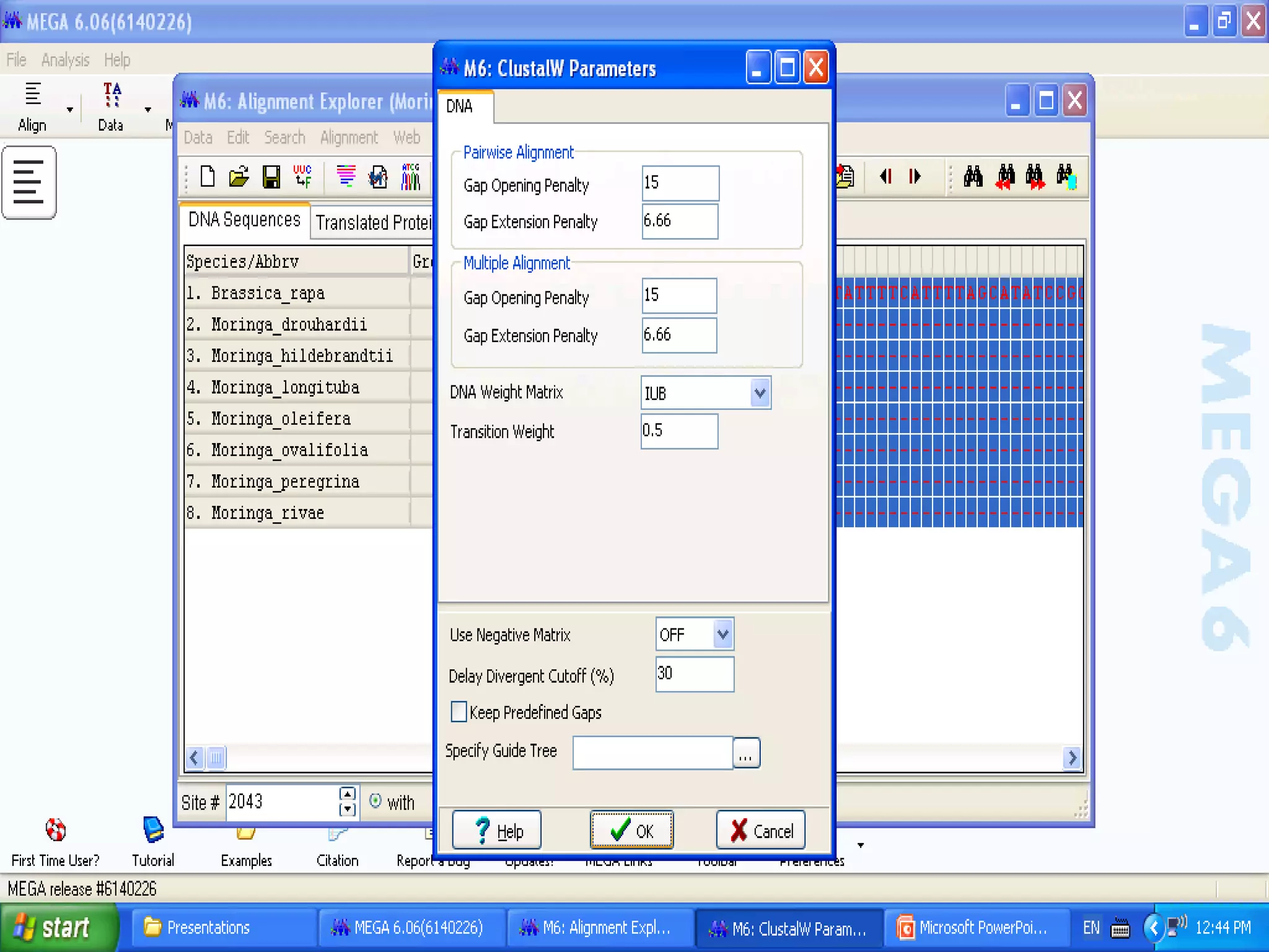 Basics of Cladistic Analysis Workshop