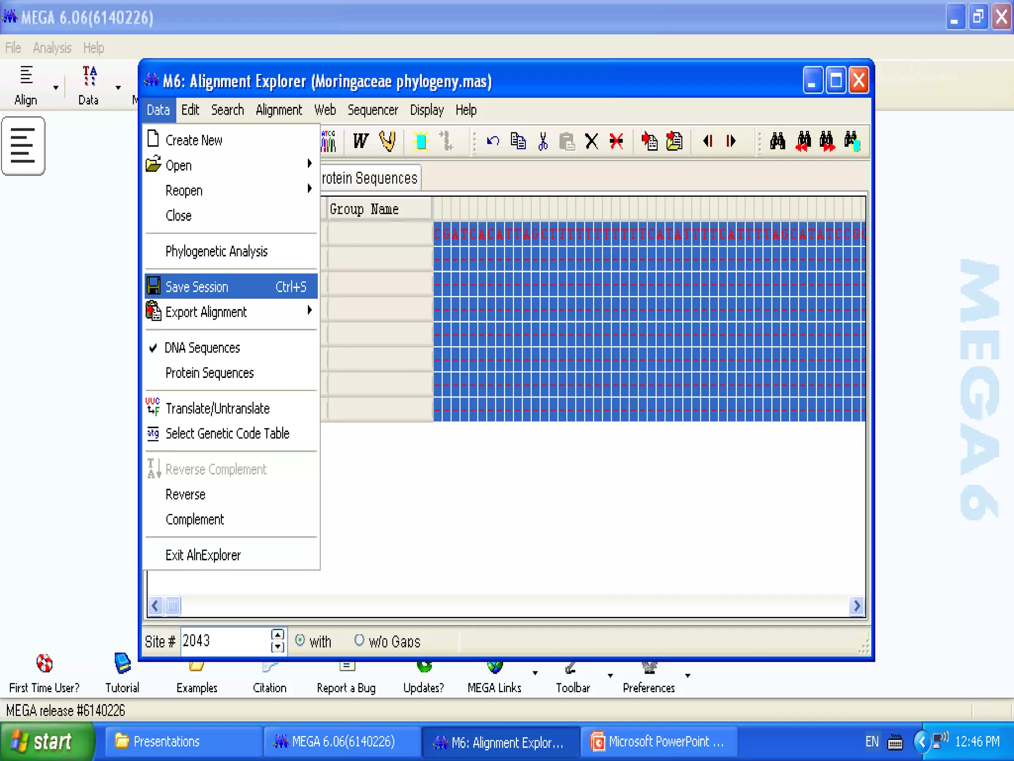 Basics of Cladistic Analysis Workshop