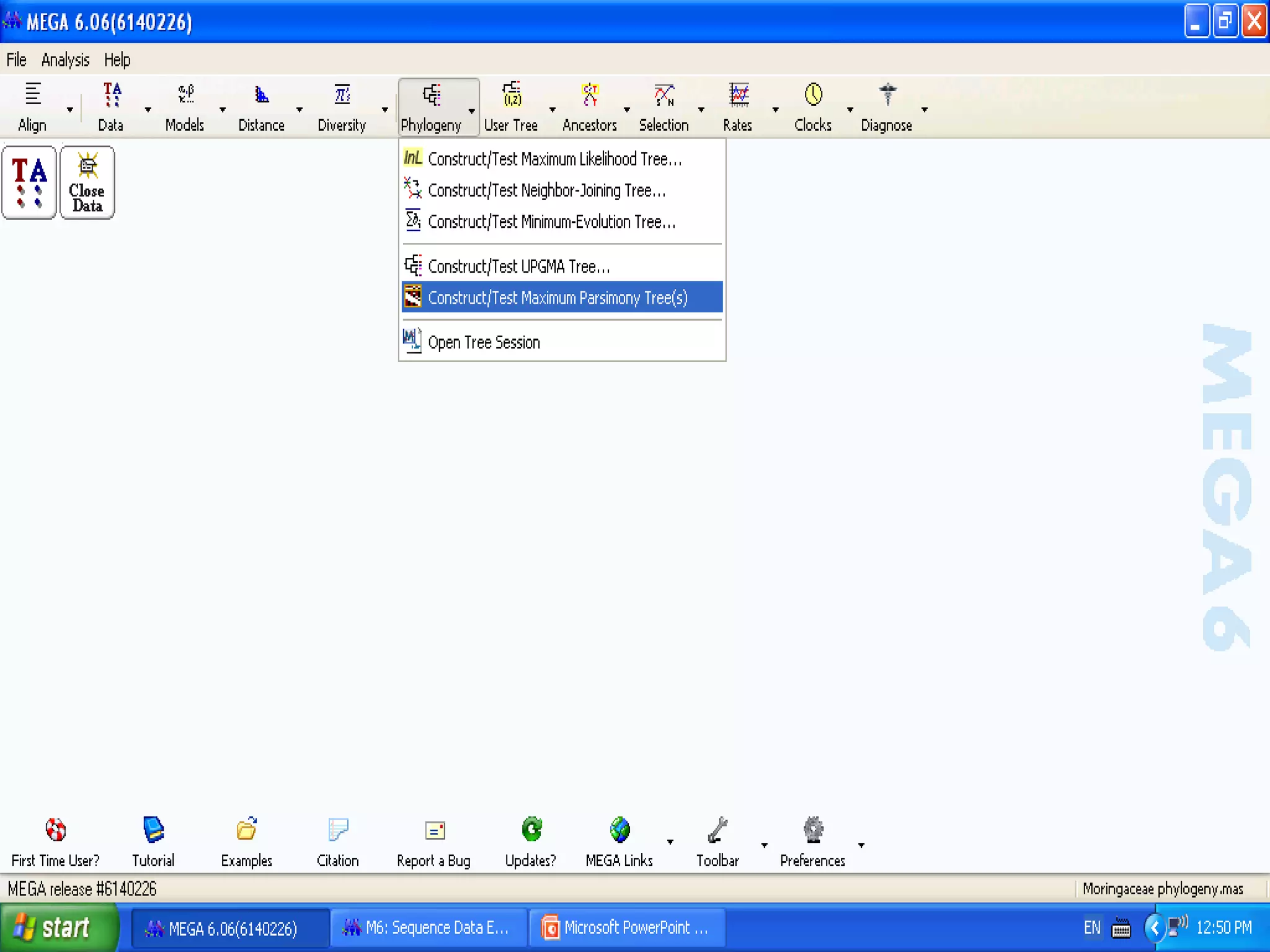 Basics of Cladistic Analysis Workshop