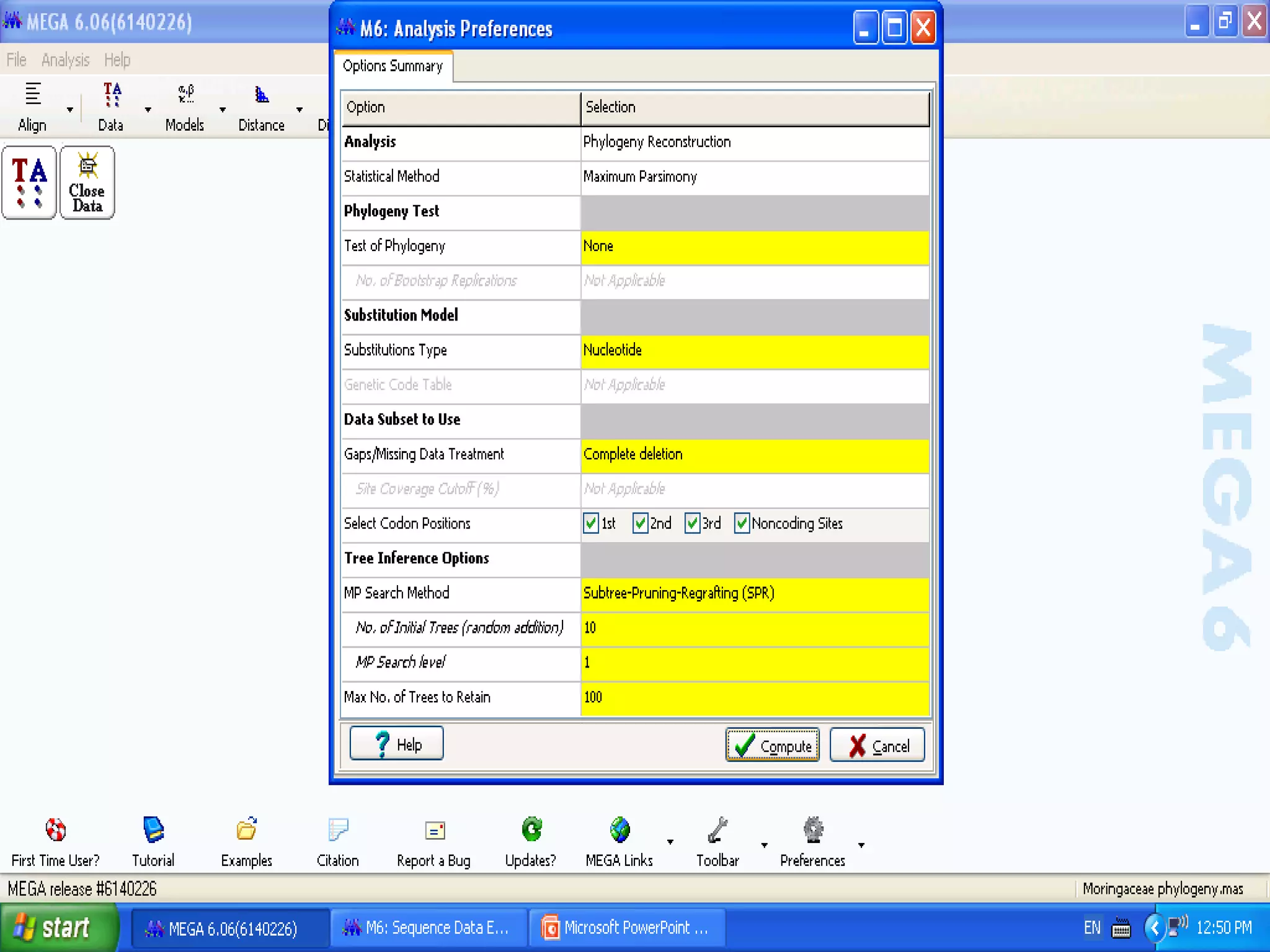 Basics of Cladistic Analysis Workshop