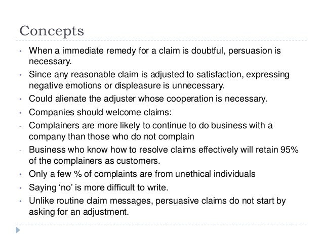 claims letter letter of claims