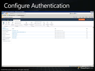 Configure Authentication
