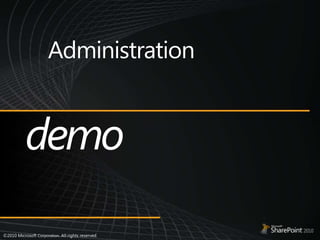 Administrationdemo 