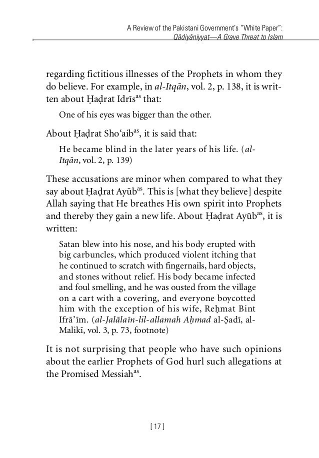 Claims Of The Promised Messiah As