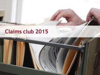 Claims club 2015-16
 