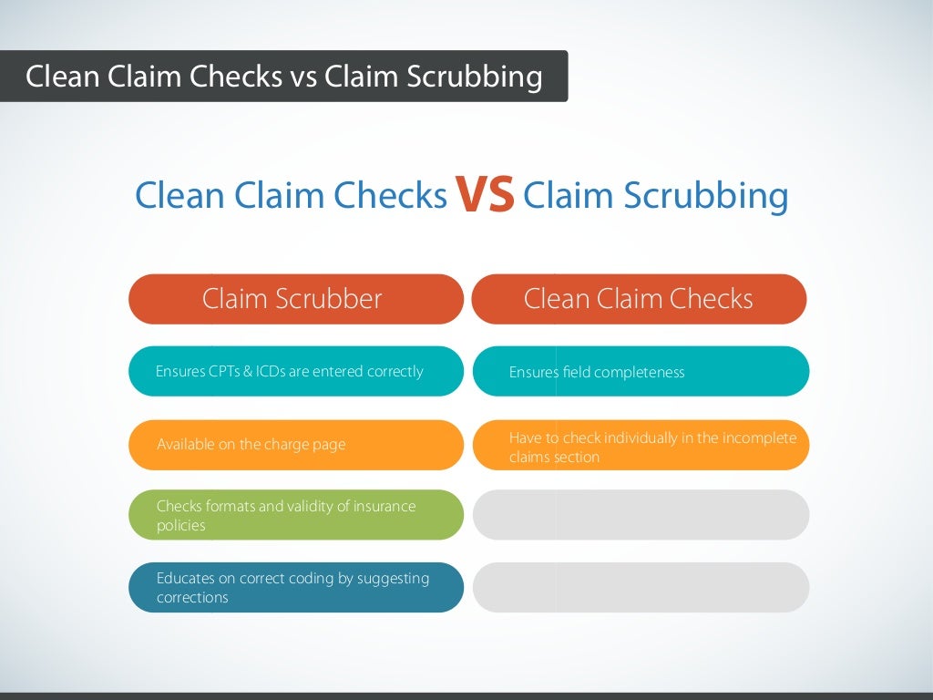Claim Scrubber inar