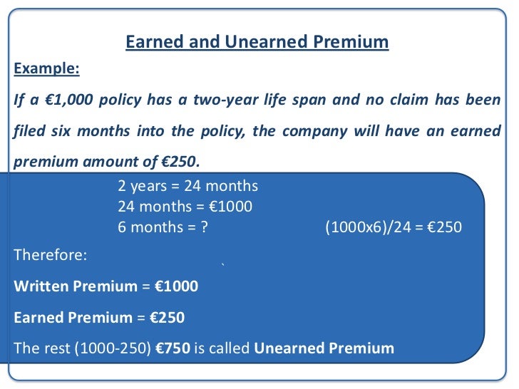 Accounting for nonlife insurances