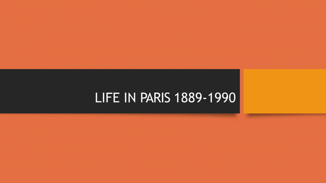 RIZAL’S SECOND SOJOURN IN PARIS AND THE UNIVERSAL EXPOSITION OF 1889 | PPTX