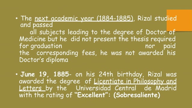 RIZAL’S SECOND SOJOURN IN PARIS AND THE UNIVERSAL EXPOSITION OF 1889 | PPTX
