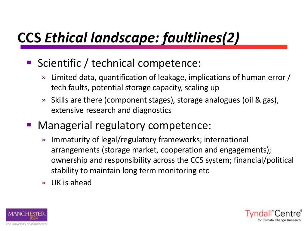 Mapping the CCS ethical landscape - Presentation by Clair Gough at th…