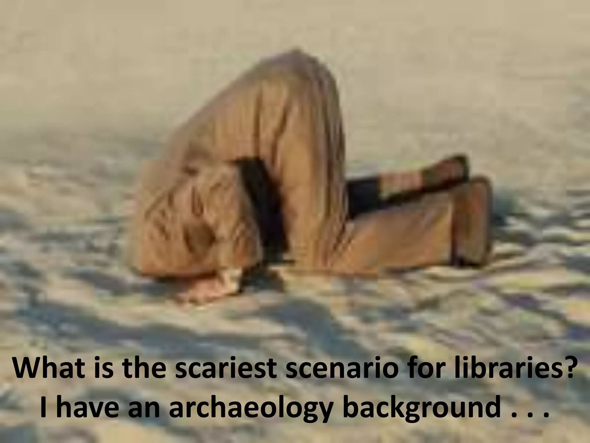 The BIG Assumption“The Internet has now progressed to its infancy”Search, Social Networks, Learning, Commerce