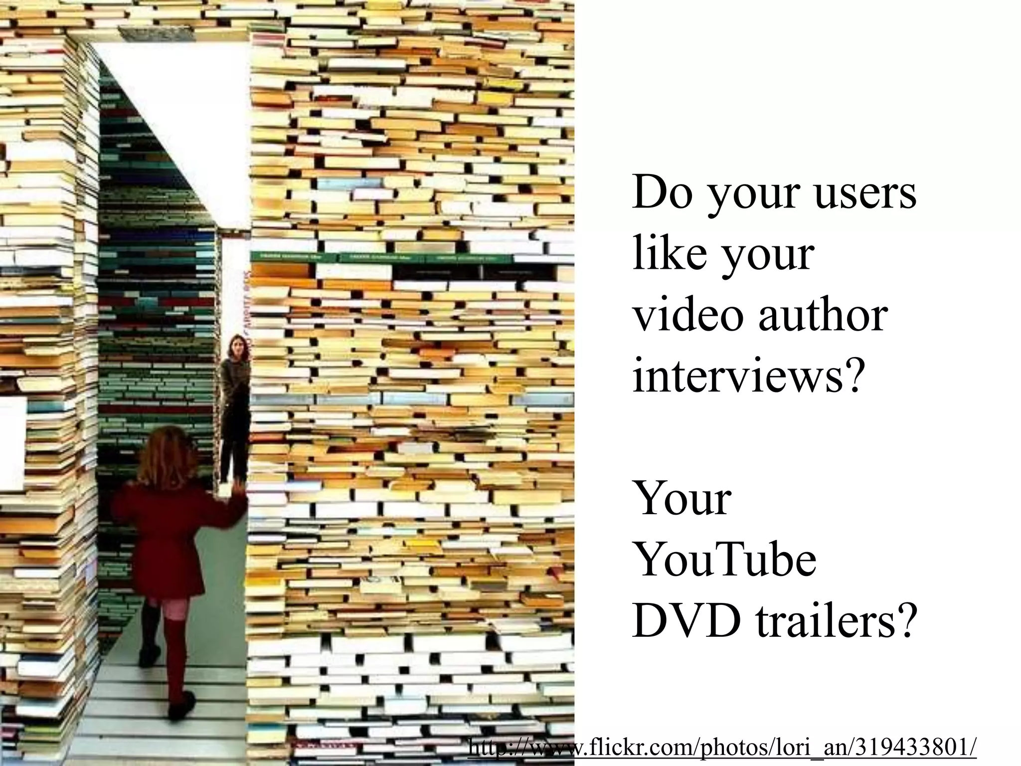 Will Reading Matter?Are your staff confusing books and reading?Audiobooks, Cengage and eBooks . . . And Google