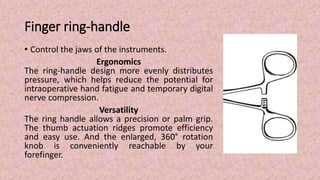 Clamping and occluding instrument | PPTX