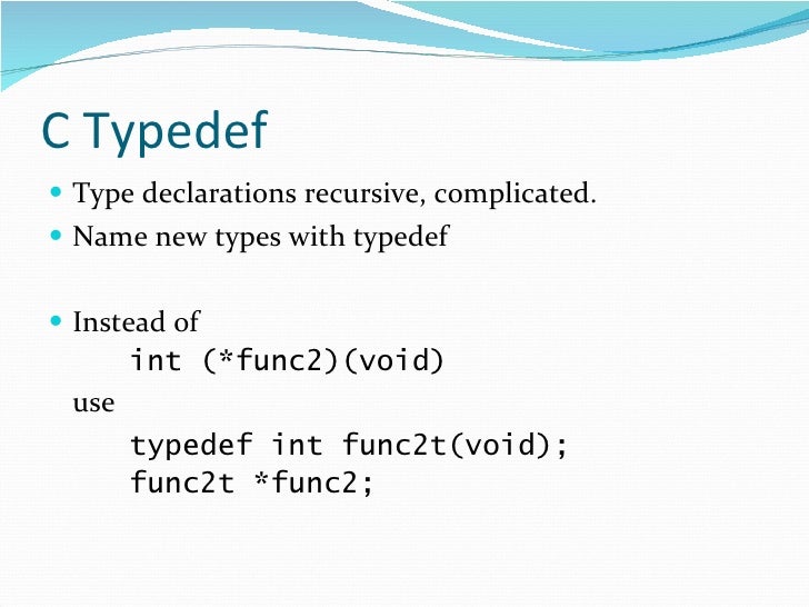 C language