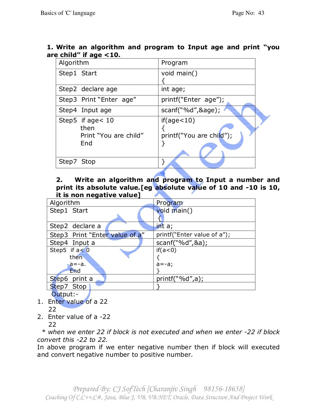 C Language Notes In Hindi best notes in c language for b