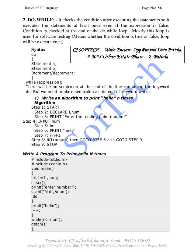 c language notes c language notes
