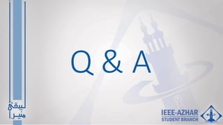Q & A
 
