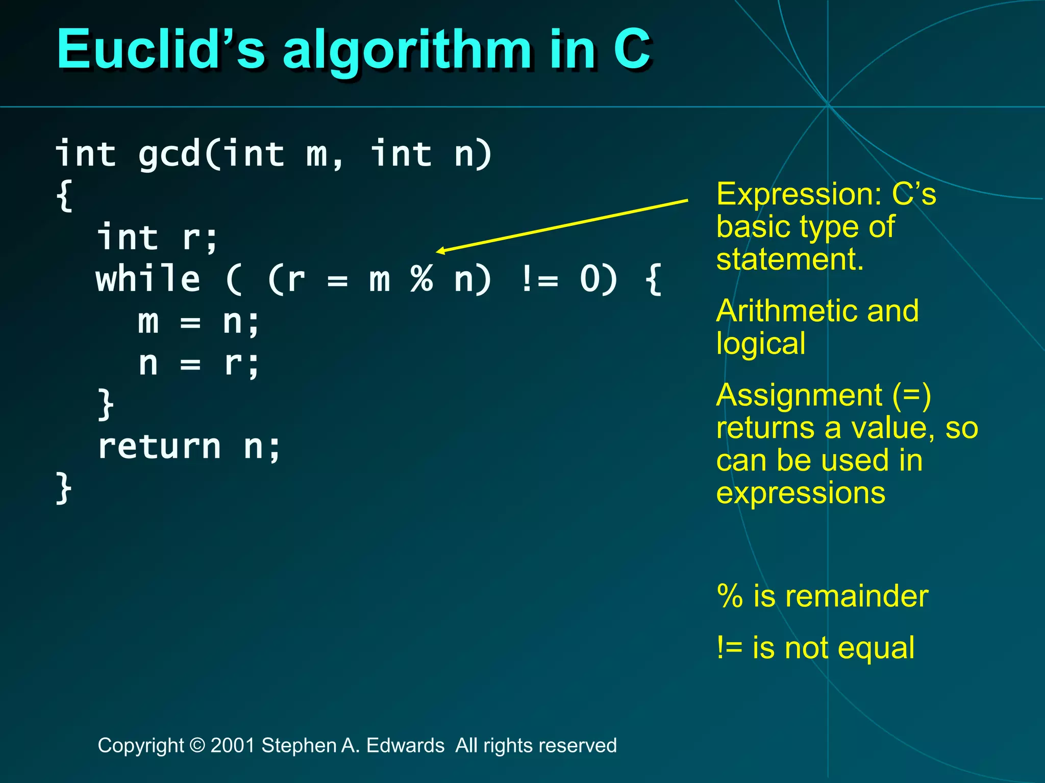 C Programming language | PPT