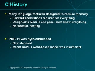 C Programming language | PPTX