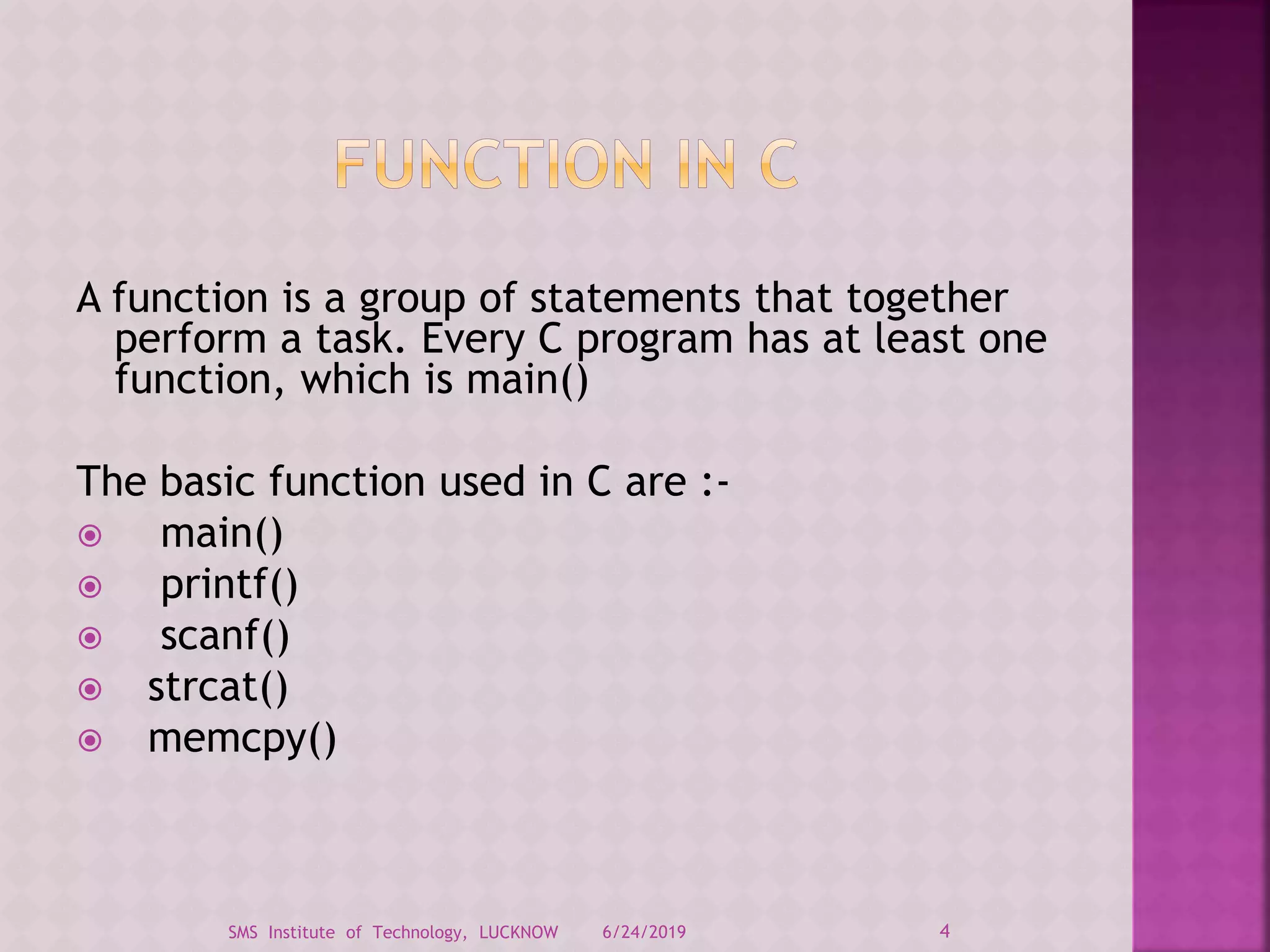 C language | PPT