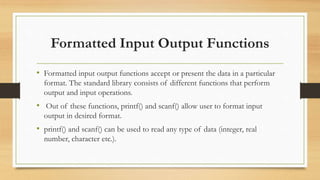 C language | PPT