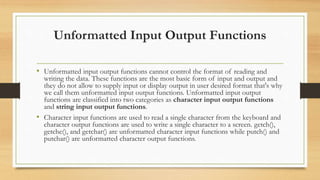 C language | PPT