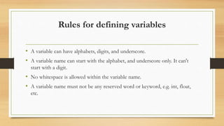 C language | PPTX