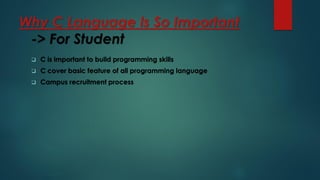 C language history | PPT