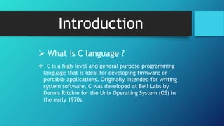 C language myths & secrets | PPT