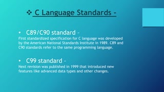 C language myths & secrets | PPT