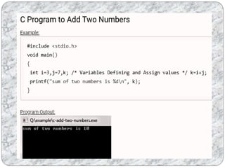 C language operators | PPT