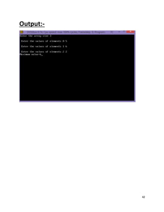c program files & formats | testingdocs Images High... Practical File of C Language | DOCX