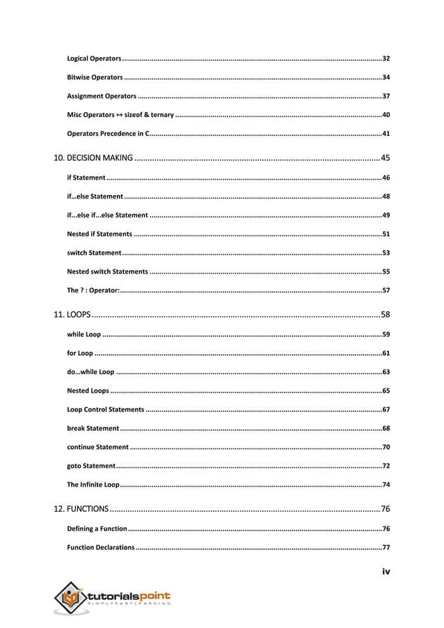 C language programming (description in simple words) | PDF