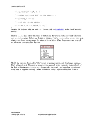 C language tutorial | PDF