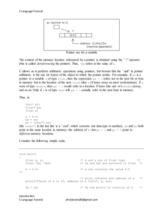 C language tutorial | PDF