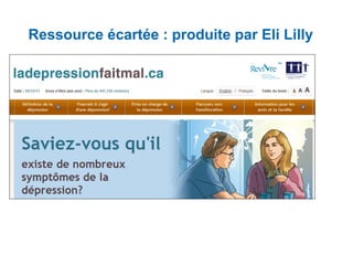 Ressource écartée : produite par Eli Lilly

 