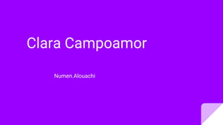 Clara Campoamor
Numen.Alouachi
 