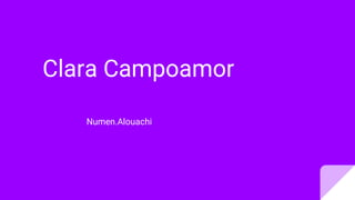 Clara Campoamor
Numen.Alouachi
 