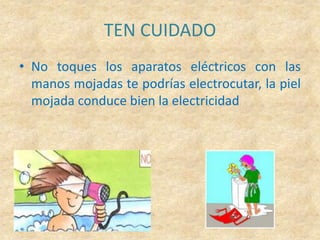 CLARA. USO SEGURO DE LA ELECTRICIDAD | PPTX