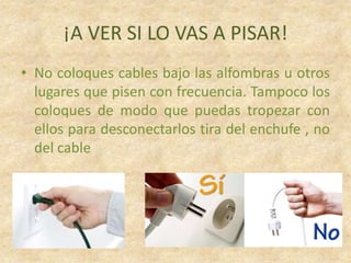 CLARA. USO SEGURO DE LA ELECTRICIDAD | PPTX