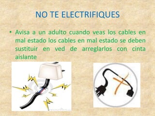 CLARA. USO SEGURO DE LA ELECTRICIDAD | PPTX