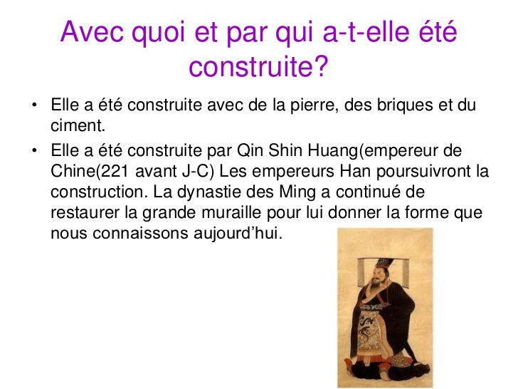 La grande muraille de Chine exposé