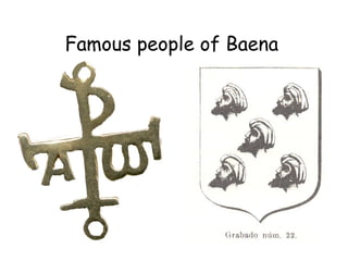 Famous people of Baena 